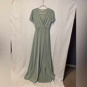 Sage Green Maxi Dress